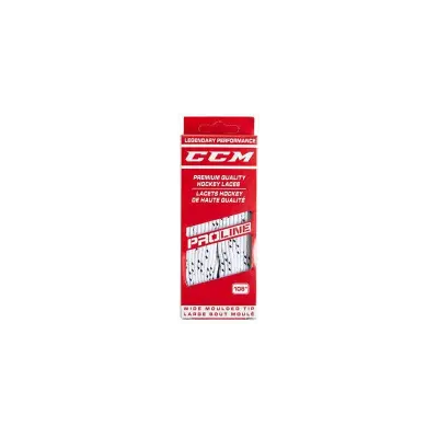 Vezalka za drsalke CCM Proline, široka, Bela, velikost: 244 mm