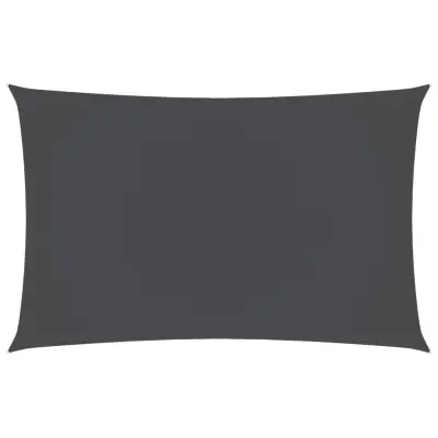 vidaXL Senčno jadro oksford blago pravokotno 3x6 m antracitno