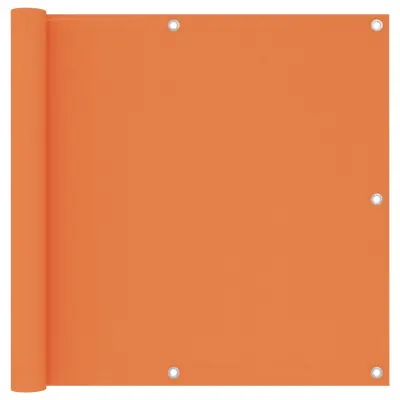vidaXL Balkonsko platno oranžno 90x500 cm oksford blago