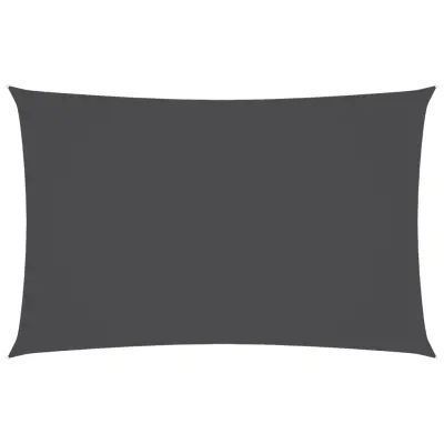 vidaXL Senčno jadro oksford blago pravokotno 2,5x5 m antracitno