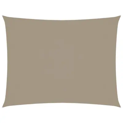 vidaXL Senčno jadro oksford blago pravokotno 3x6 m taupe