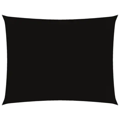 vidaXL Senčno jadro oksford blago pravokotno 3x6 m črno