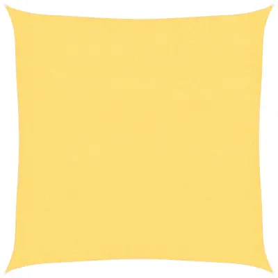 vidaXL Senčno jadro 160 g/m² bež 2,5x2,5 m HDPE