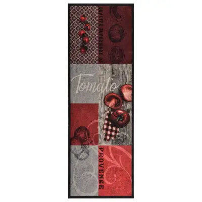 vidaXL Kuhinjska preproga pralna paradižniki 60x300 cm