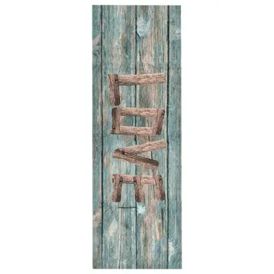 vidaXL Kuhinjska talna preproga pralna Love 45x150 cm