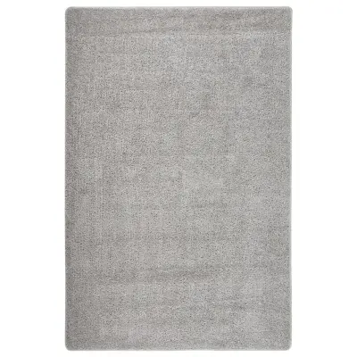 vidaXL Košata preproga svetlo siva 200x290 cm nedrseča