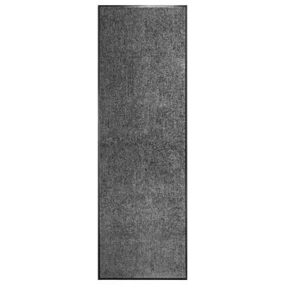 vidaXL Pralni predpražnik antraciten 60x180 cm