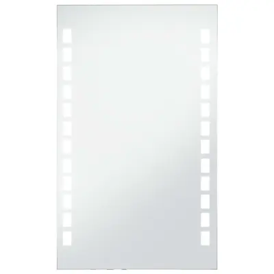 vidaXL Kopalniško LED stensko ogledalo 60x100 cm