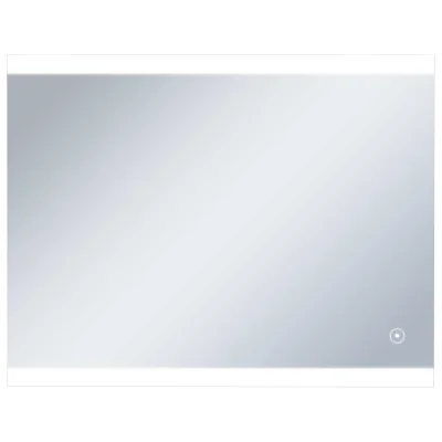 vidaXL Kopalniško LED stensko ogledalo s senzorjem na dotik 80x60 cm