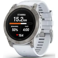 GARMIN epix PRO (Gen 2) Sapphire, 51 mm, Titanium Whitestone pametna ura