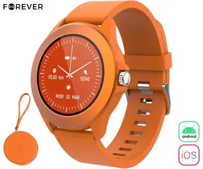FOREVER Colorum CW-300 oranžna pametna ura