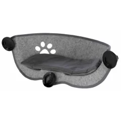 Kerbl Mačji ležalnik za na okno Filzino 70x26x26 cm siv
