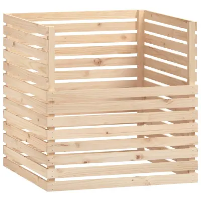 vidaXL Kompostnik 100x100x102 cm trdna borovina