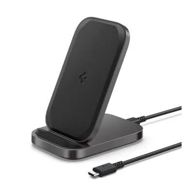Brezžična polnilna postaja Spigen PF2102 Arcfield 15W