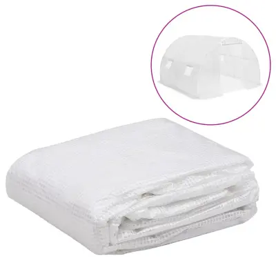 vidaXL Nadomestno pokrivalo za rastlinjak 9 m² 3x3x2 m prozorno