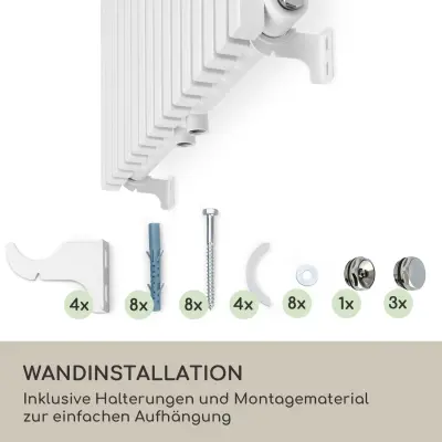 Blumfeldt Delgado, 180 x 60, radiator, Bela
