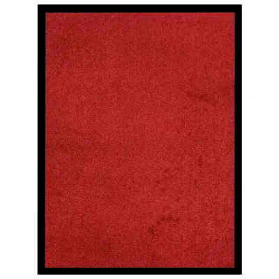 vidaXL Predpražnik rdeč 60x80 cm