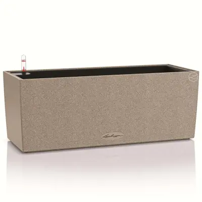LECHUZA Cvetlično korito BALCONERA Stone 50 ALL-IN-ONE bež