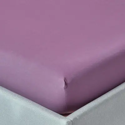 Homescapes Vinorodni egipčanski bombaž 30 cm globok prilegajoči se prtljažni list 200 nitk, 150x200 cm