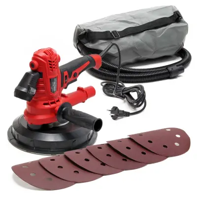900W LED brusilni stroj za stene 180mm + sesalna vreča