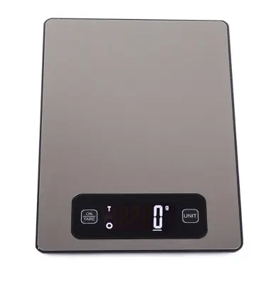 Kuhinjska digitalna tehtnica inox osvetljen LCD do 5kg