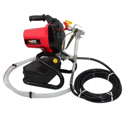 Set 650W električni razpršilec barve airless – brez-zračno pleskanje BLACK LINE