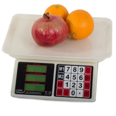 Digitalna aku. dvostranska LCD osvetljena elektronska tehtnica 2g-40kg