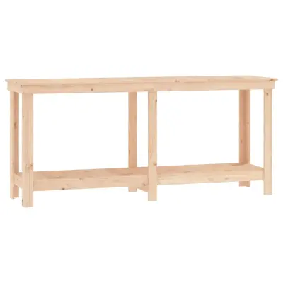 vidaXL Delovna miza 180x50x80 cm trdna borovina