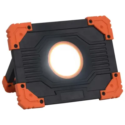 vidaXL Prenosni LED reflektor ABS 10 W hladno bel