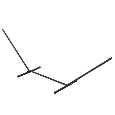 Outsunny Nosilna konstrukcija za visečo mrežo Max. 120 kg Kovina 360x92x112cm