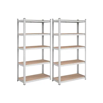 SONGMICS 2x Regal 40 x 90 x 18
