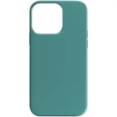 Ovitek Soft Touch za iPhone 15 Pro Max, serija Fast Cover Temno zelena