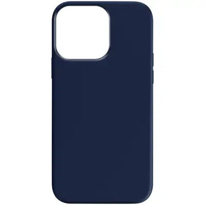 Ovitek Soft Touch za iPhone 15 Pro Max, serija Fast Cover Midnight blue