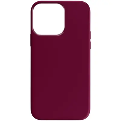 Ovitek Soft Touch za iPhone 15 Pro Max, serija Fast Cover Wine lees