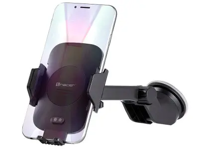Univerzalni avtomatski TRACER brezžični nosilec 10W, črni