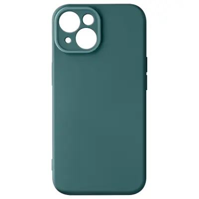 Mehka torbica za fotoaparat za iPhone 15 Plus, serija Sweet - temno zelena