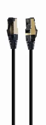 Kabel rdeča s-ftp gembird mačka 8 lszh črn 1 m
