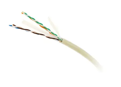 Kabel rdeči dragulj UTP CAT6 Trenzado Premium CCA AWG24 BOBINA 305M GRIS