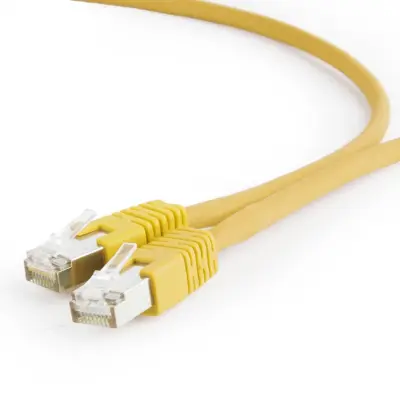 Gembird ftp cat6 baker lszh 2m rumeni rdeči kabel