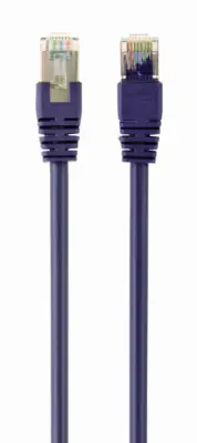 Kabel rdeča s-ftp gembird cat 6a lszh violeta 0,5 m