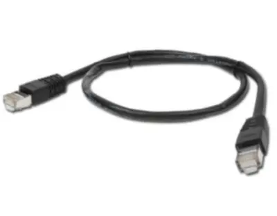 Kabel rdeči dragulj ftp cat6 1m črnec