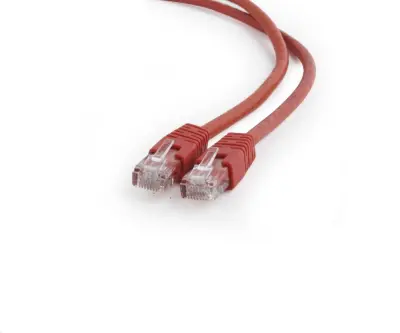 Kabel rdeči dragulj UTP CAT6 0,5m rojo