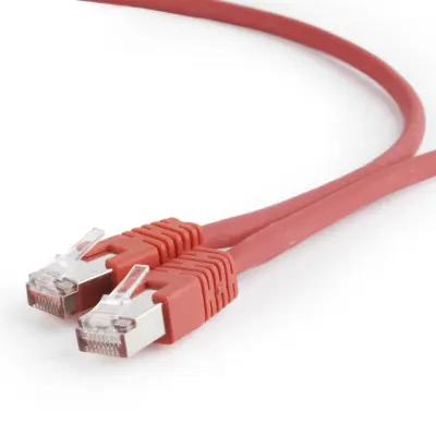 Kabel Red S-FTP Gembird Cat 6A LSZH Rojo 2M