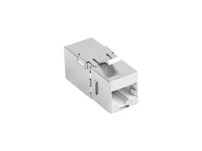 Lanberg adapter Cat6 ftp ženska do Keystone RJ45 A RJ45, 90 stopinj