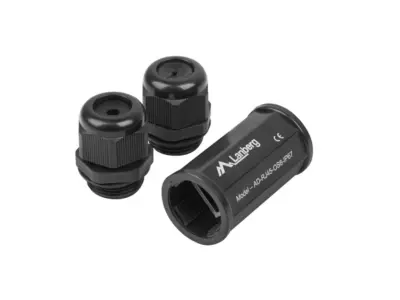Adaptador Lanberg Cat.6 FTP RJ45 Estanco IP67