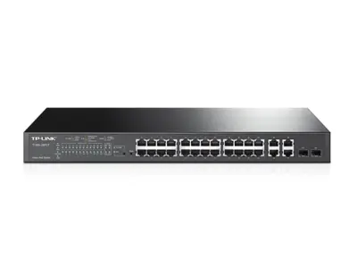 Preklopite TP LINK OMADA TL-SL2428P / L2+, 24XFAST POE+, 2XSFP, 2x1G, 250W