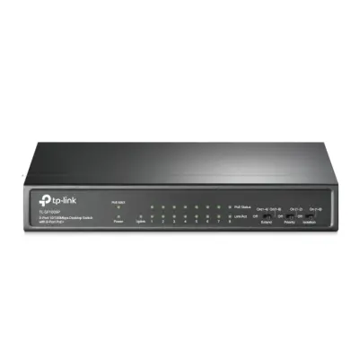 TP-LINK 9-PORT 10/100 MBPS namizno stikalo z 8-port PoE+