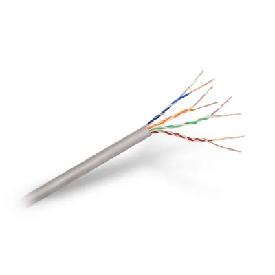 Kabel aisens de rdeč rj45 cat.5e utp rigido awg24 gris 305m