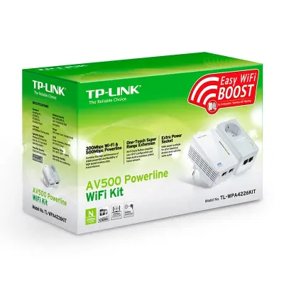 Powerline WiFi TP-Link AV600 Kit 2 UDS