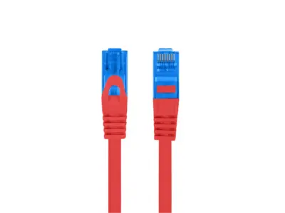 Latiguillo Lanberg Cat.6a s/ftp lszh cca 1m flavta mimo rojo